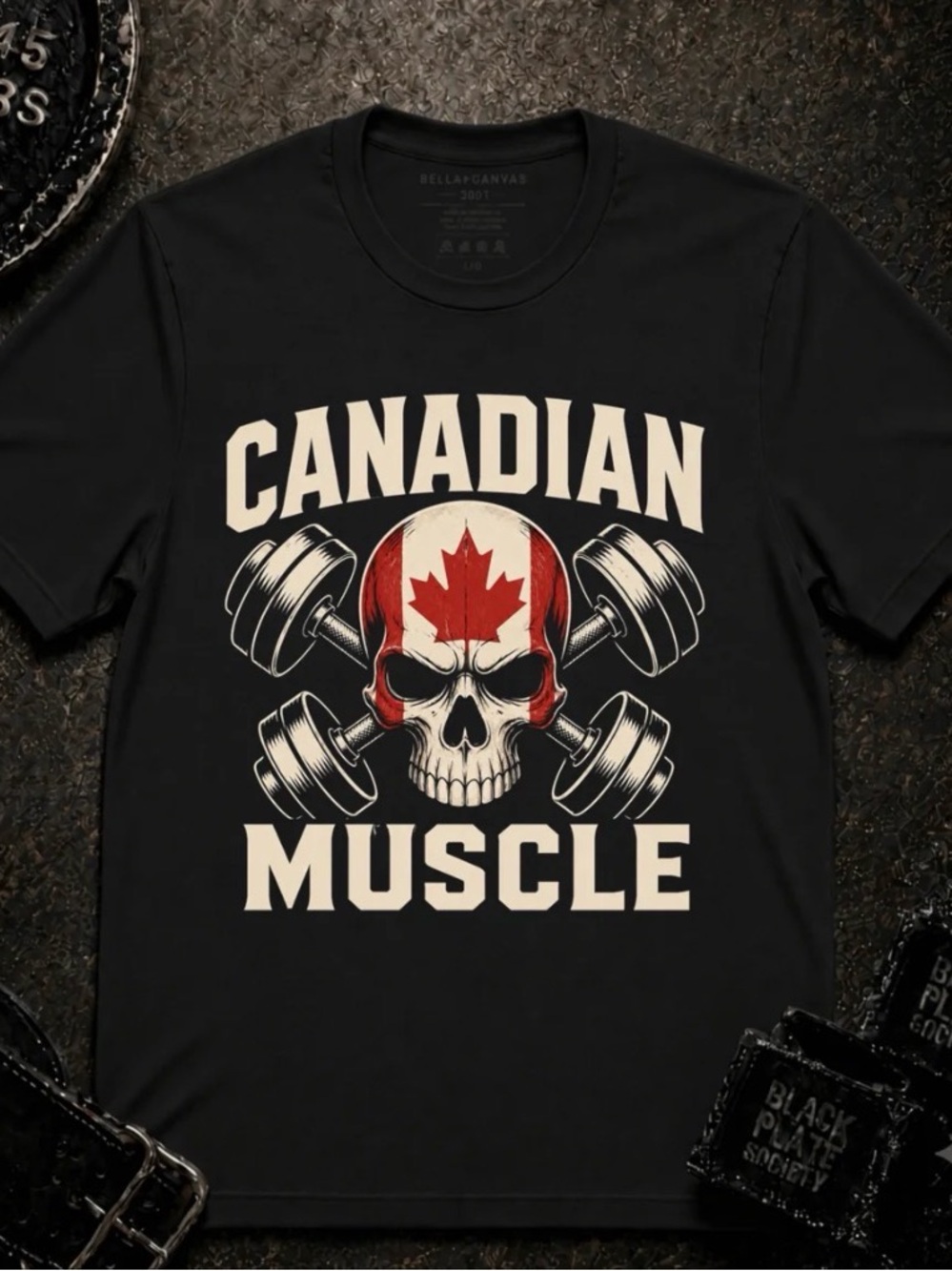 Black Plate Society “Canadian Muscle” T-Shirt